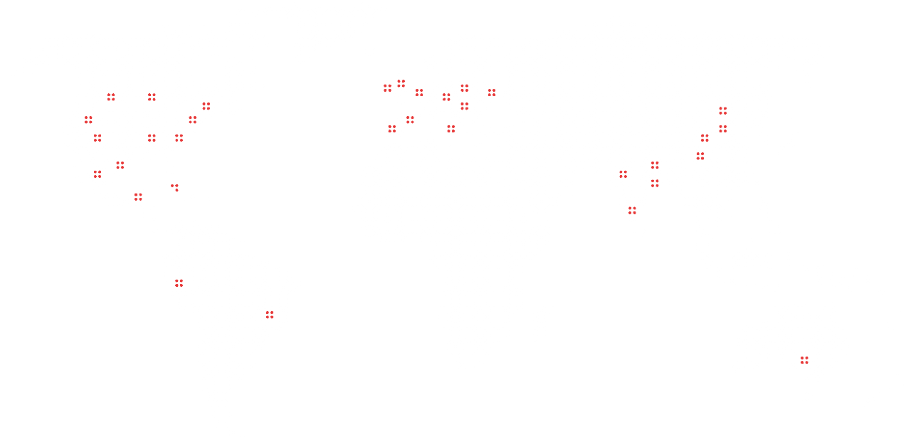Carte de la présence de RASWin dans le monde.